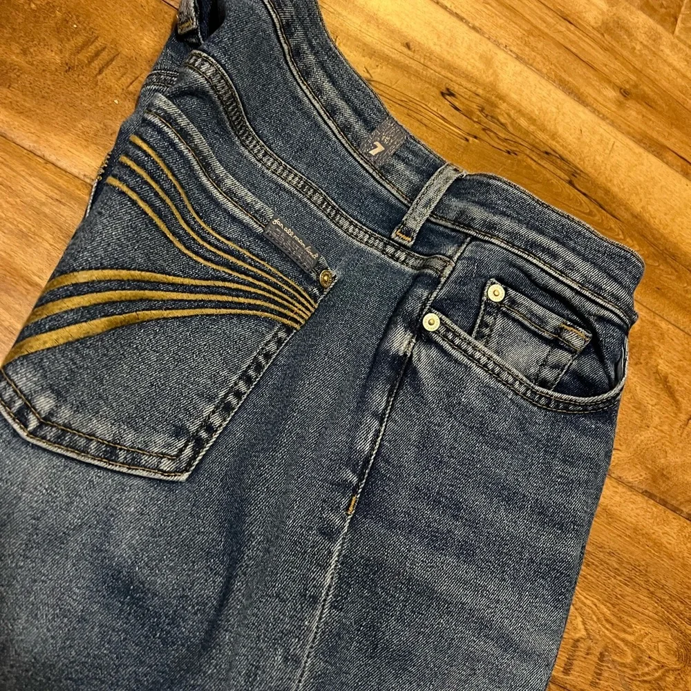 NWOT 30x36 Starched 7 For All Mankind Dojo Trouser - Picture 4 of 5